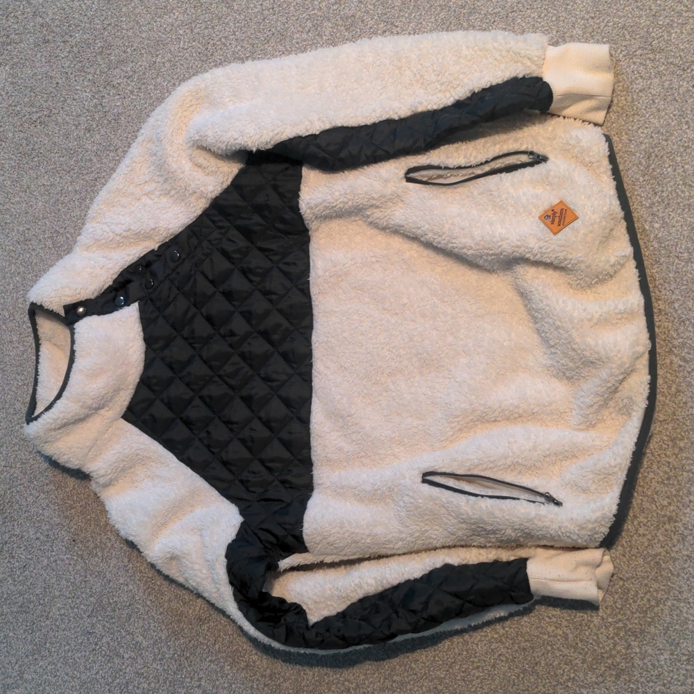 Simply Southern Sherpa quilted pullover